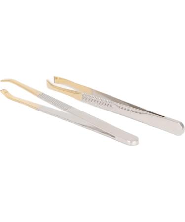 Cosmetic Tweezers Acid Resistant Precision Tweezers Anti-Static Eyebrow Tweezers for Girls Ingrown Hair Eyebrow Facial Hair for Women - Buy Online on GoSupps.com
