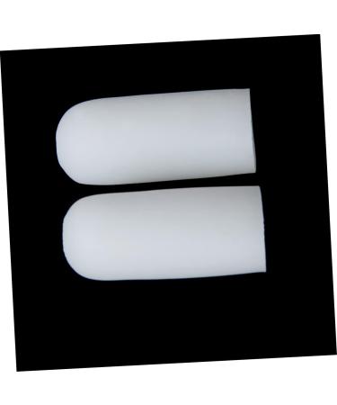 White Gel Toe Protectors - Pair of Eversion Shoe Caps for Blisters & Foot Protection - Buy Online on GoSupps.com
