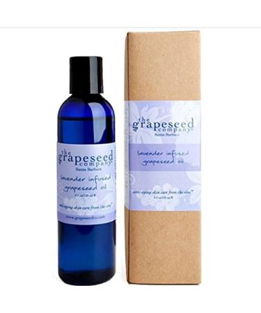 The Grapeseed Co Lavender Infused Grapeseed Oil - 4.4 Ounce