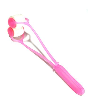 Double wheel facial massager clip face thin face roller massage face massager