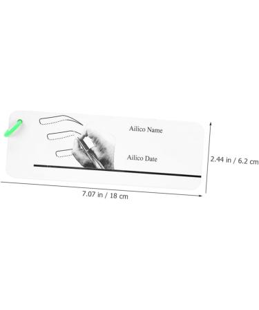 Hemoton 1 Set Eyebrow Guide Template Brow Guide Stencil Eyebrow Shaper Tool Eyebrow Trimming - Buy Online on GoSupps.com