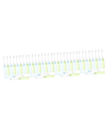 Healvian 40 pc portable toothbrush travel toothbrush cleaning brush with soft bristle hand toothbrush toothbrush with soft bristles essential clean pp travel