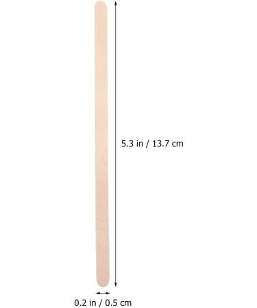 Patkaw Wooden Wax Sticks - 100 Pieces for Hair Removal | Spatula for Body Legs Lips Nose & Facial Treatments - Buy Online on GoSupps.com