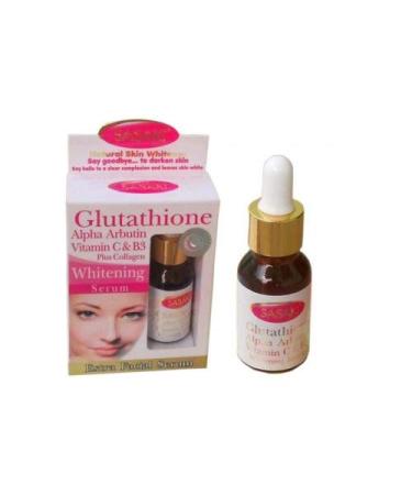SASAKI SKIN WHITENING SERUM GLUTATHIONE ALPHA ARBUTIN VITAMIN C PLUS COLLAGEN