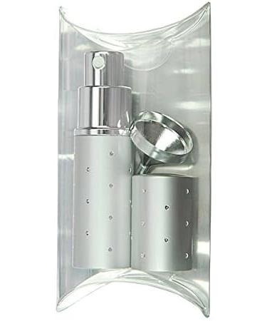 Kosmetex Silver 10ml Pocket Perfume Atomizer - Travel-Friendly Fragrance Bottle - Buy Online on GoSupps.com