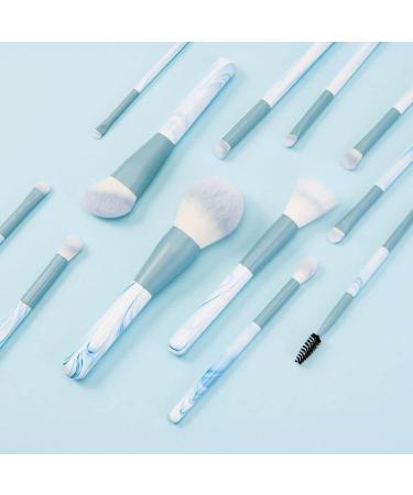 12-Piece Makeup Brush Set - Complete Loose Powder & Eyeshadow Tools for Flawless Beauty - Buy Online on GoSupps.com