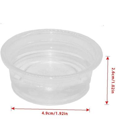 Yililay Gecko Food And Water Containers Reptile Feeder Bowls Gecko Transparent Feeder Bowls Reptile Feeding Plastic Dish Gecko Food Water Containers 100Pcs - Buy Online on GoSupps.com