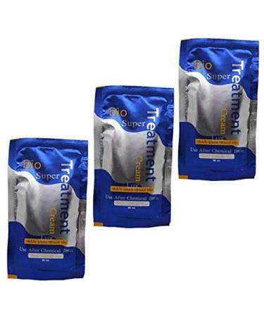 BIO SUPER TREATMENT GREEN CREAM INTENSIVE HAIR DAMAGE 1 BOX OF 24 SACHETS BY JAWNOY SHOP