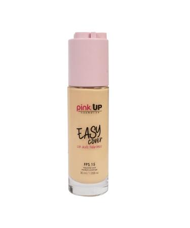 Easy Cover Liquid Makeup| Foundation Make Up| Tinted Moizturizer for face| Liquid Make Up| Medium coverage| Water base| Alcohol free| Model PKEC400