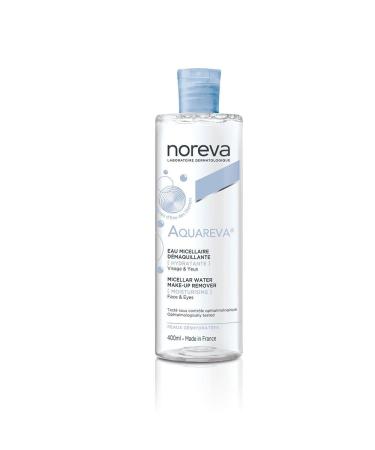 Noreva Aquareva Moisturizing Make-Up Remover Micellar Water 400 ml for Face and Eyes Dehydrated Skin Noreva
