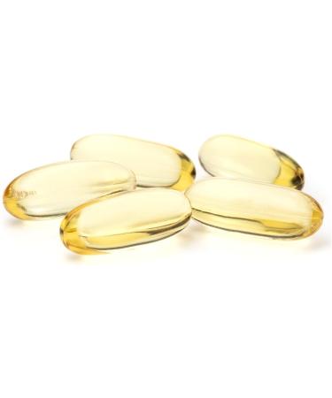 High Strength Cod Liver Oil 1000mg with Vitamin A & D | 360 Softgels | Omega 3 Fish Oil for Heart, Brain & Immune Support | Eco-Friendly Pouch - Buy Online on GoSupps.com