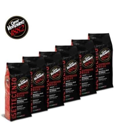  Caff Vergnano 1882 Vergnano espresso RICCO 700 grain coffee (1kg) - Buy Online on GoSupps.com