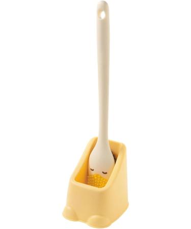 Innovative Duckbill Toilet Cleaning Tool Clean Difficult Corner Eliminate Comfortable Grip Handle Home Office Household Cleaning Tool Yellow - Buy Online on GoSupps.com