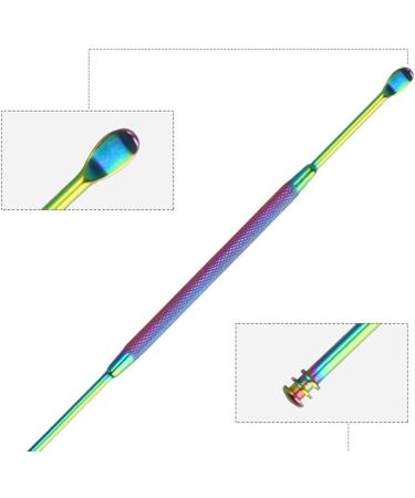 JJLFresheners Color Titanium Ear Pick - Metal Ear Cleaner & Earwax Remover Tool for Effective Ear Care - Buy Online on GoSupps.com