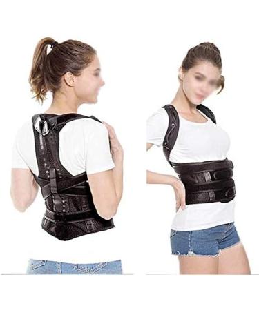 Universal Posture Corrector & Waist Trainer - Adjustable Back Brace for Clavicle Support | Stop Slouching & Hunching (Medium-M) - Shop Internationally - Buy Online on GoSupps.com