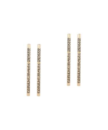 Balacoo 4 Pcs Waterproof Eyeliner Eyebrown Pencil Palette Eyebrow Pencils Eye Shadow Pencil Girl Miss