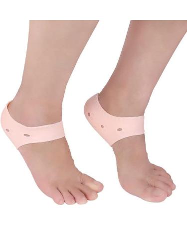 2 Pairs Gel Silicone Heel Cover Protector for Plantar Fasciitis, Orthopedic Bunion Corrector - Foot Pain Relief - Buy Online on GoSupps.com