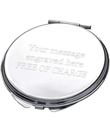 Love Heart Compact Mirror Handbag Gift With Free Engraving 408 - Buy Online on GoSupps.com