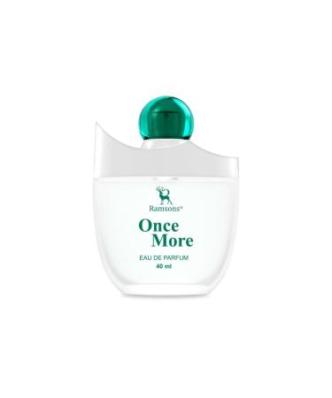 Ramsons - ONCE MORE Eau De Parfum | 40 ML | Perfume For Men | TN - Bergamot Peach Plum Orange Blossom | MN - Mimosa Vanilla Flower Jasmine Freesia Rose | BN - Leather Vanilla Musk Amber