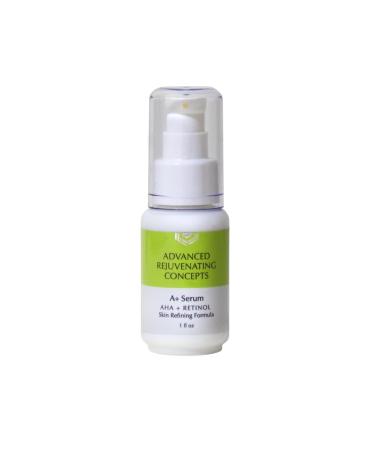 ADVANCED REJUVENATING CONCEPTS Oily Skin/Acne A+ Exfoliating Serum Retinol & Glycolic Exfoliant for Oily Acne and Combination Skin 1 fl oz