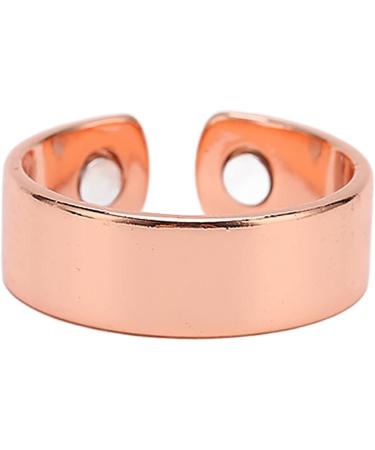 Finger Magnifying Ring for Arthritis Relief - Adjustable Health & Lymphatic Drainage Ring for Men and Women - Fatigue Relief in Elegant Rose Design - Buy Online on GoSupps.com