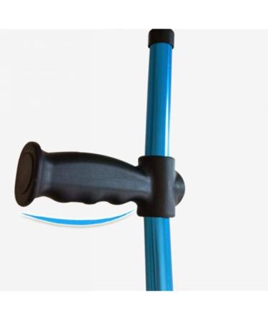 Crutches for Adults Underarm Collapsible Cane Underarm Aluminum Alloy Crutches Great for Travel or Work Lucky Star - Buy Online on GoSupps.com