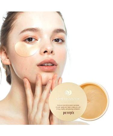Petitfee Gold & Snail Hydrogel Eye Patch - 60 Pieces | Premium Skin Care for Brightened Eyes - Shop Internationally - Buy Online on GoSupps.com