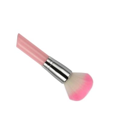 Beaupretty 1pc Stuckers Powder Brush Cosmetic Makeup Face Blush Brush Makeupbrush Facial Concealer Brush Tool Blending Brush Eyeliner Brush Bronzer Brush Pink Makeup Brush Portable