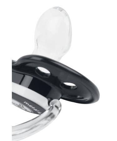 Shop Metal Kids Unisex Black Pacifier for Infants 0-6 Months | Fun & Stylish Baby Essential - Fast International Shipping - Buy Online on GoSupps.com