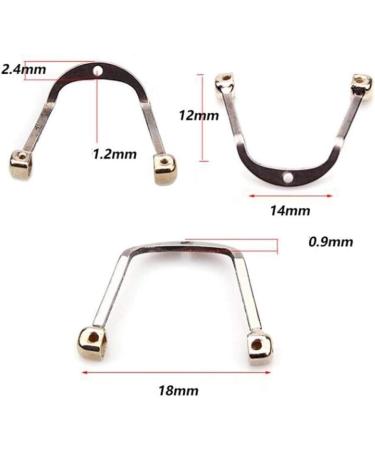EFARMA Eyeglass Nose Bridge Holder | Metal Nose Pad Replacement | Universal Eyewear Nose Piece - Secure Fit & Comfort - Buy Online on GoSupps.com