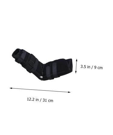 FRCOLOR Shoulder Immobilizer Sling Arm Brace Support - Mesh Humerus Brace Splint & Elbow Immobilizer - Fracture Stabilizer & Abduction Support - Black 31x9x9CM - International Shipping Available - Buy Online on GoSupps.com