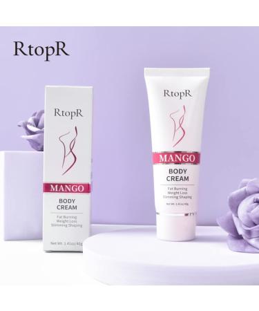 RtopR Mango Anti Cellulite Slimming Cream - Fat Burning & Weight Loss Formula - Buy Online on GoSupps.com