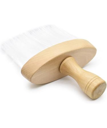 Frcolor Barber Dust Brush - Vintage Wooden Shaving Brush & Hairdressing Tool | Salon Cleaning Brush 15x12x12cm - International Shipping Available - Buy Online on GoSupps.com