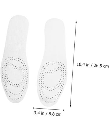Beaupretty Heightening Insoles - Durable Shoe Lift Insoles for Taller Height Increase Size 4 Grey - Perfect for International Shipping - Buy Online on GoSupps.com