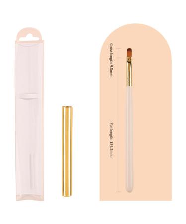 Japanese White Gold Rod Nail Pen Set - 12 Sizes Nail Brush Pen Set for Manicure