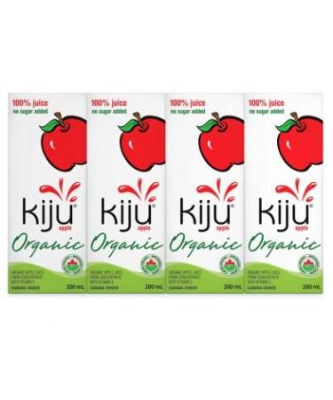 Kiju Organic Single Serve Juice - Apple (8x4/200ml)