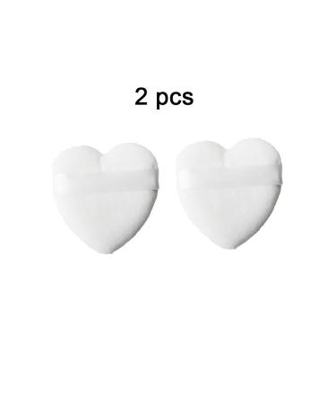 SBTRKT Triangle Heart Shape Velvet Powder Puff - 2pcs/10pcs Lightweight Washable Makeup Sponge for Face - Best Cosmetics Tool - Buy Online on GoSupps.com