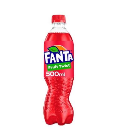 Fanta Fruit Twist 500ml Bottles (24) Mixed Fruit 24