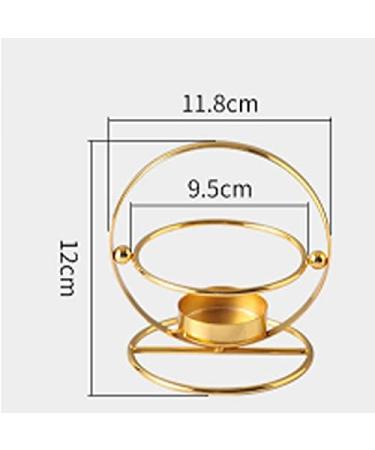 Ikaar Ceramic Flower Pattern Tealight Fragrance Lamp - Aroma Diffuser & Essential Oil Holder in Gold | International Shipping Available - Buy Online on GoSupps.com