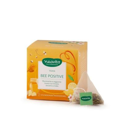 Neavita Neavita "Bee Positive" cheer up and brighten herbal tea with honey lemon and ginger