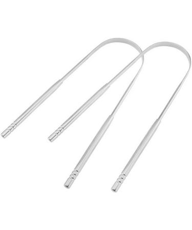 Buy Stainless Steel Tongue Scraper - Ayurvedic Tongue Cleaner for Optimal Hygiene | International Shipping - Buy Online on GoSupps.com
