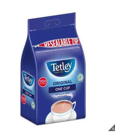 Tetley 1 Cup Tea Bags 1100 Pack