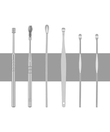 WWDZ 6pcs Ear Pick Tool Set - Earwax Remover Pickers Cleaner Kit for Ear Care - Buy Online on GoSupps.com