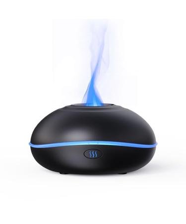 CEWROM aroma diffuser flame diffuse humidifier 7 colors LED light 200ml ultrasound fuzel humid humidifier fragrance oil diffuser function aromatherapy for at home office or yoga