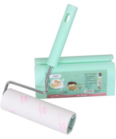 16cm Extra Sticky Lint Roller for Pet Hair - Portable Fur Removal Tool with 5 Refills (300 Sheets) - Ideal for Couch & Carpet - Green - Buy Online on GoSupps.com