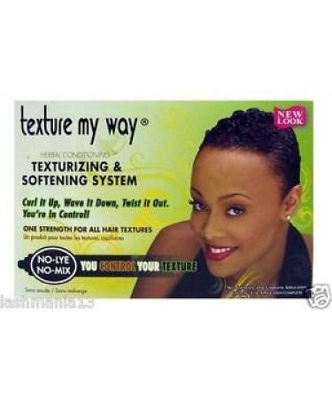 Texture My Way Herbal Conditioning Texturizing & Softening System No-Lye No Mix