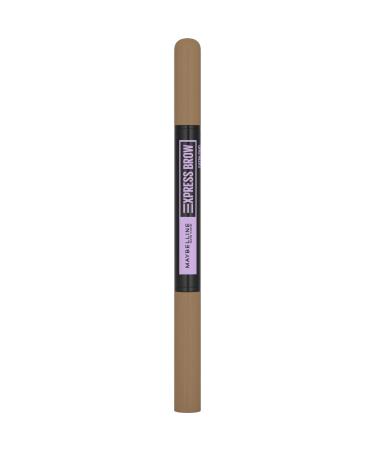 Maybelline New York Express Brow Satin Duo - Dark Blonde Pencil & Powder No. 01 | International Shipping Available - Buy Online on GoSupps.com
