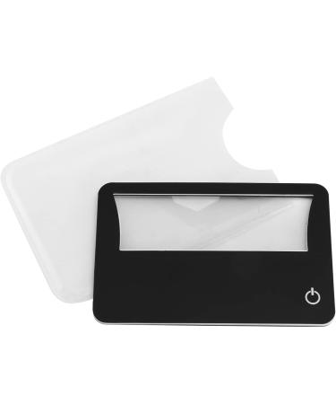 Ghulumn Credit Card Size 3X Magnifier Bundle Includes 2 Magnifiers Each Magnifier for Reading Has 3X Lens Use As 3X Magnifying Glass with Light or As Reading Magnifier for Menus - Buy Online on GoSupps.com