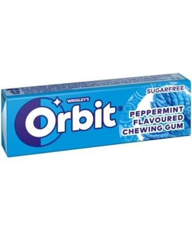 10-30 Packs of Original WRIGLEY'S Orbit/Extra Chewing Gum Packs Fresh Stock (Orbit Peppermint 20 Pack) Helps keep Teeth Clean And Mouth Fresh - Buy Online on GoSupps.com