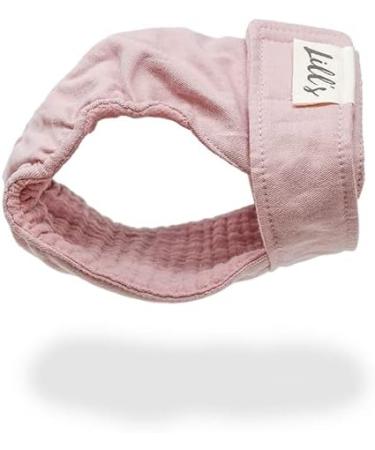 Shop Lills Fuse Pants for Bitches - Organic Cotton Washable Extra Absorbent Flexible Closure | XS to XXL - Pink Berry (33-45cm Waist) - Buy Online on GoSupps.com